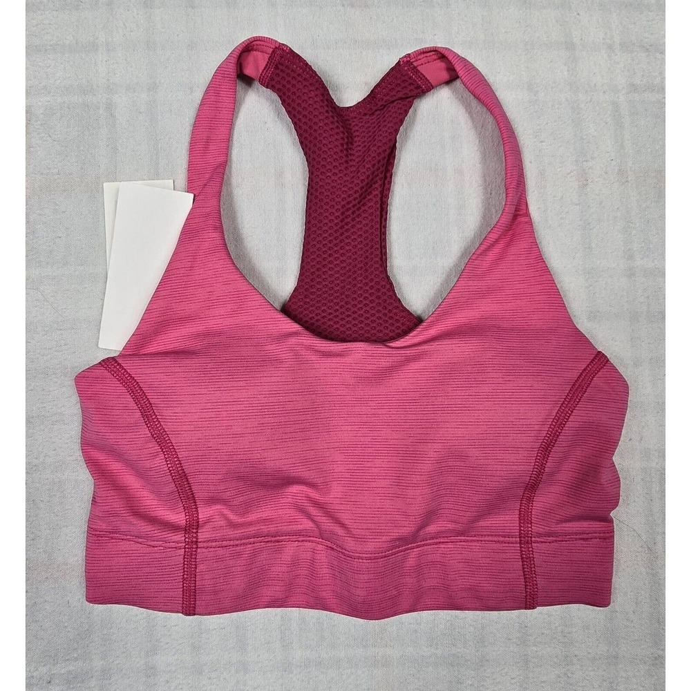 Outdoor Voices Doing Things Thrive Racerback Bra Rasberry Size XXS NWT